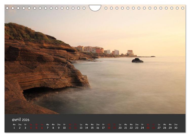 Produktbild: Le Cap d'Agde - Terre volcanique (Calendrier mural 2026 DIN A4 vertical), CALVENDO calendrier mensuel