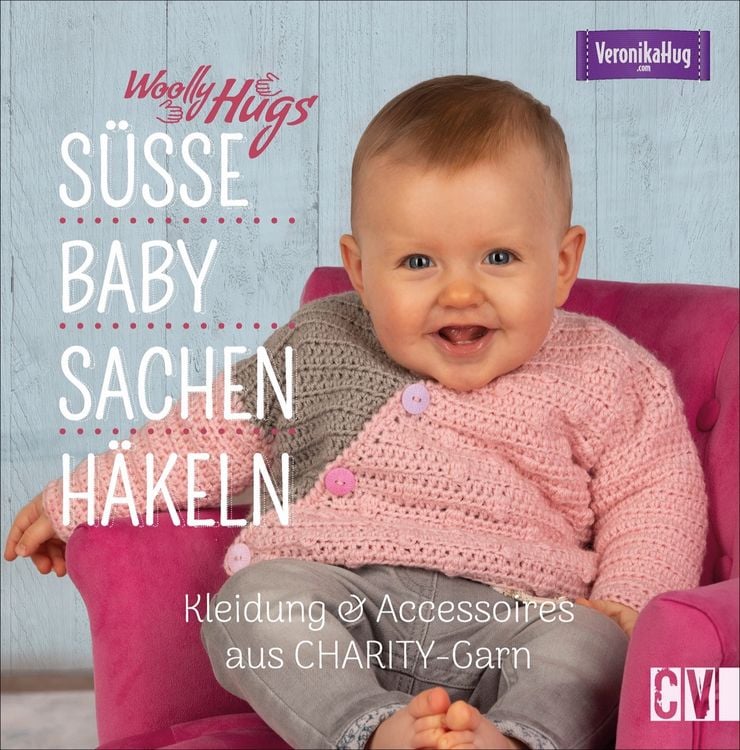 Produktbild: Woolly Hugs S&uuml;&szlig;e Baby-Sachen h&auml;keln