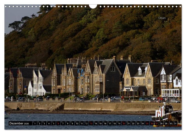 Produktbild: Schottland und Edinburgh (Wandkalender 2026 DIN A3 quer), CALVENDO Monatskalender