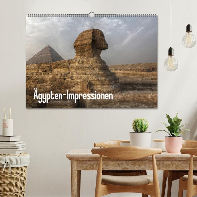 Produktbild: &Auml;gypten - Impressionen (Wandkalender 2026 DIN A2 quer), CALVENDO Monatskalender