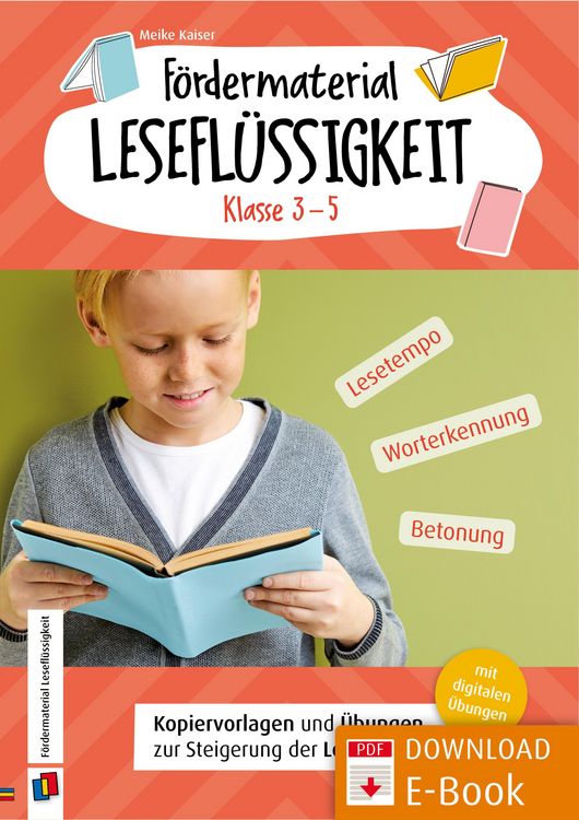 Produktbild: F&ouml;rdermaterial Lesefl&uuml;ssigkeit - Klasse 3 - 5