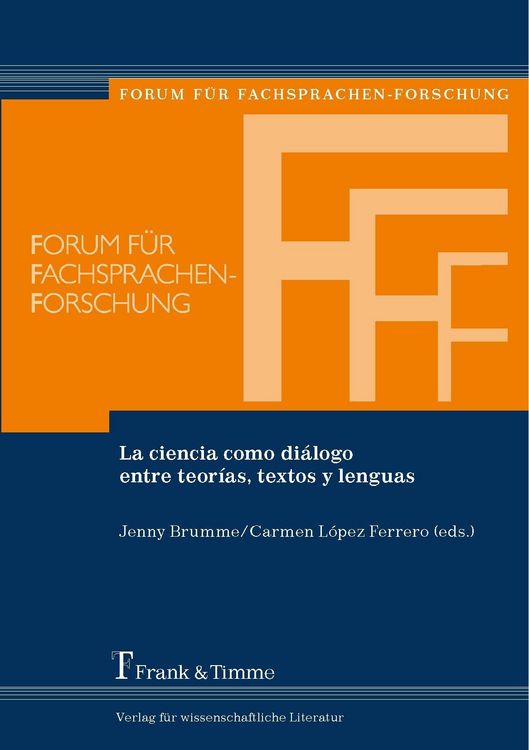 Produktbild: La ciencia como di&aacute;logo entre teor&iacute;as, textos y lenguas