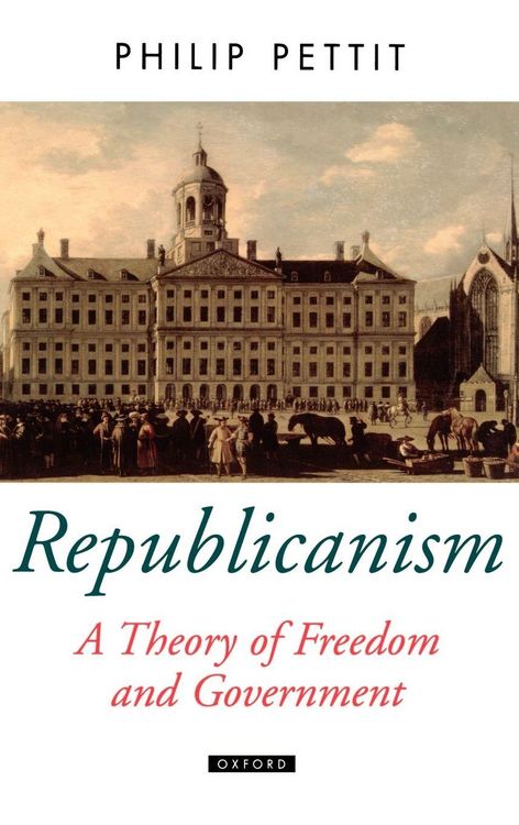 Produktbild: Republicanism a Theory of Freedom and Government