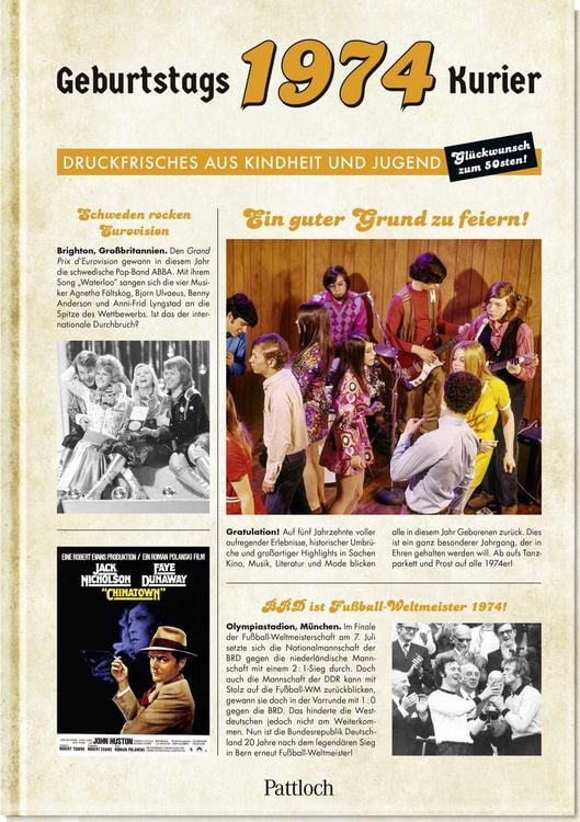 Bild vom Artikel 1974 - Geburtstagskurier vom Autor Ute Wielandt