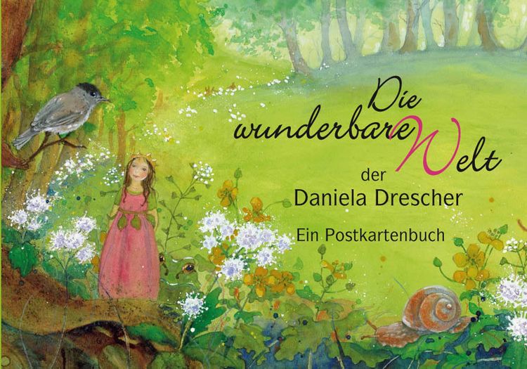 Produktbild: Postkartenbuch "Die wunderbare Welt der Daniela Drescher"