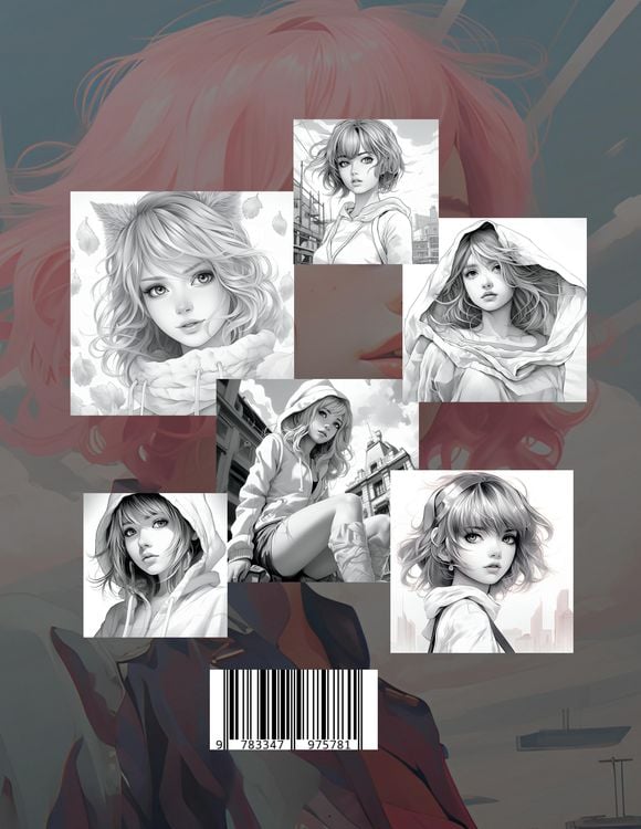 Produktbild: Manga Malbuch f&uuml;r M&auml;dchen