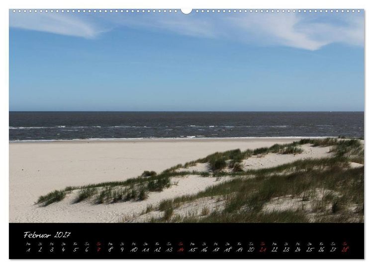 Produktbild: Baltrum (Wandkalender 2027 DIN A2 quer), CALVENDO Monatskalender