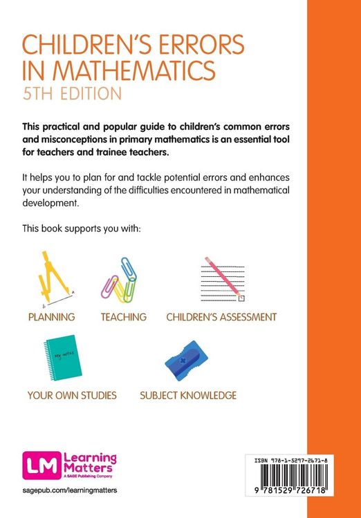 Produktbild: Children's Errors in Mathematics