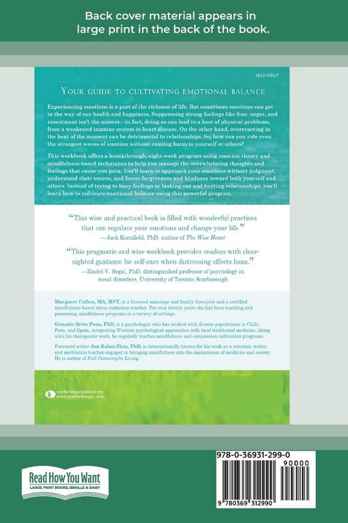 Produktbild: The Mindfulness-Based Emotional Balance Workbook