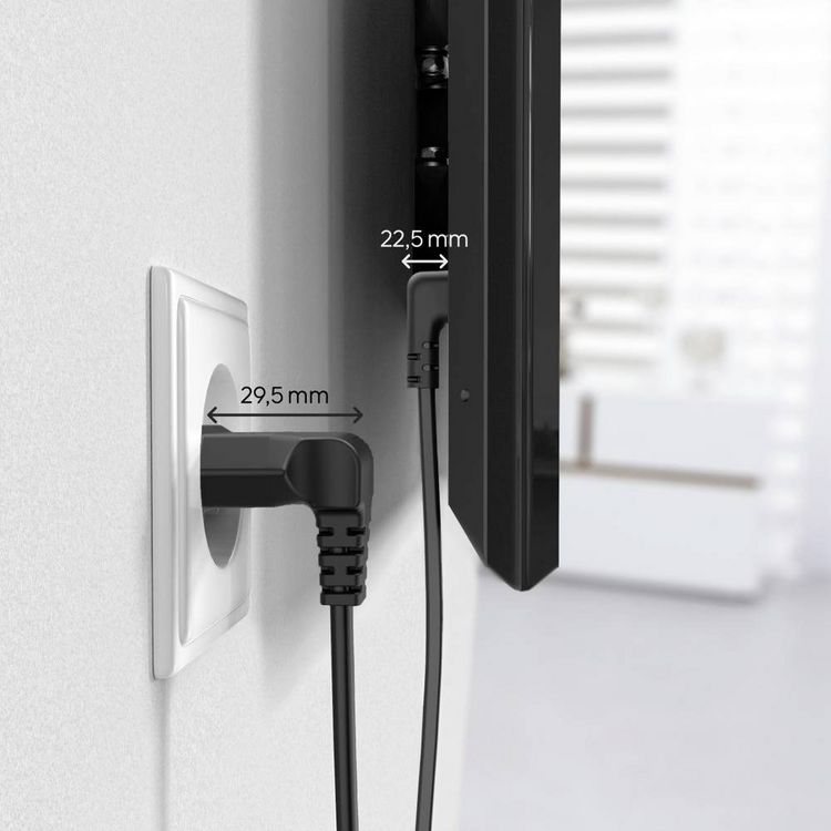 Produktbild: Hama 00223282 Strom Netzkabel Schwarz 1.5m