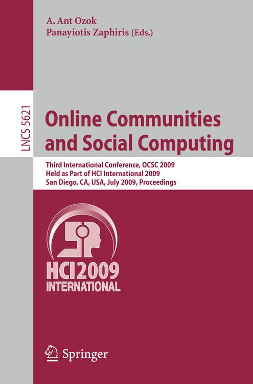 Produktbild: Online Communities and Social Computing