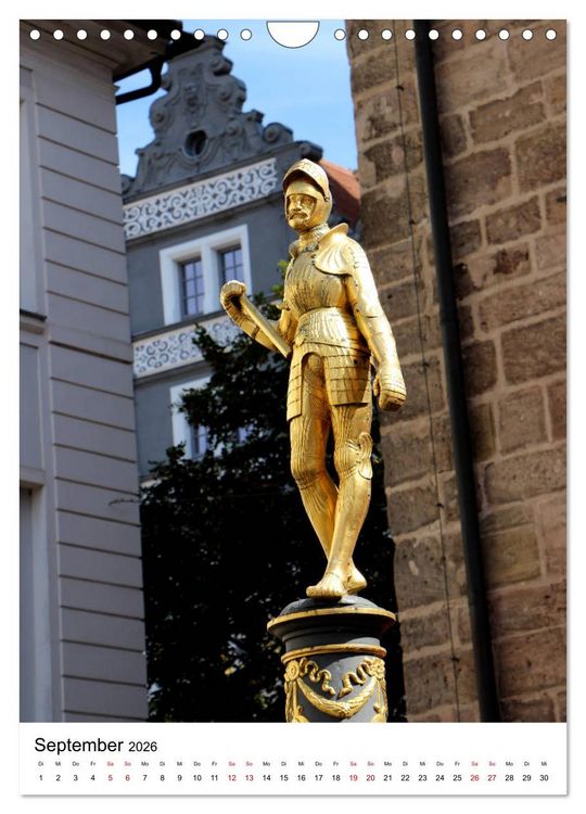 Produktbild: Ansbach - Die Markgrafenstadt an der Rezat (Wandkalender 2026 DIN A4 hoch), CALVENDO Monatskalender