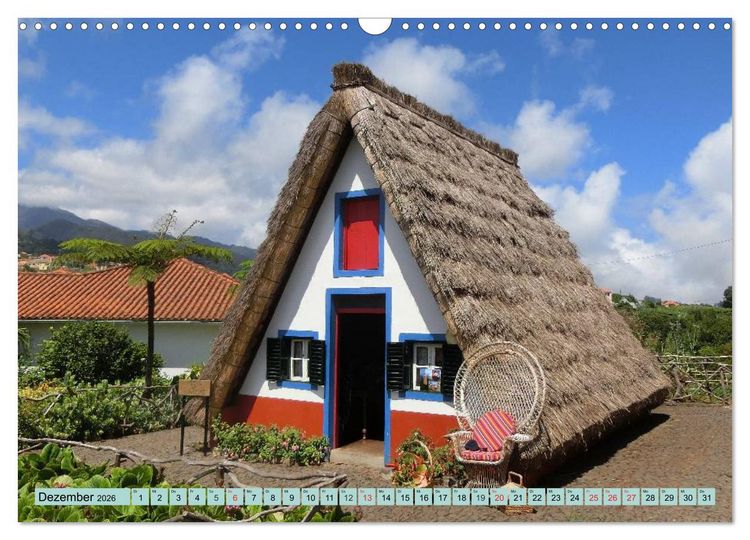 Produktbild: Die Insel Madeira (Wandkalender 2026 DIN A3 quer), CALVENDO Monatskalender