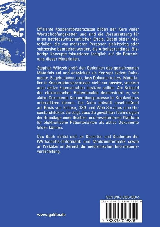 Produktbild: Aktive elektronische Dokumente in Telekooperationsumgebungen