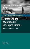 Produktbild: Climate Change Adaptation in Developed Nations