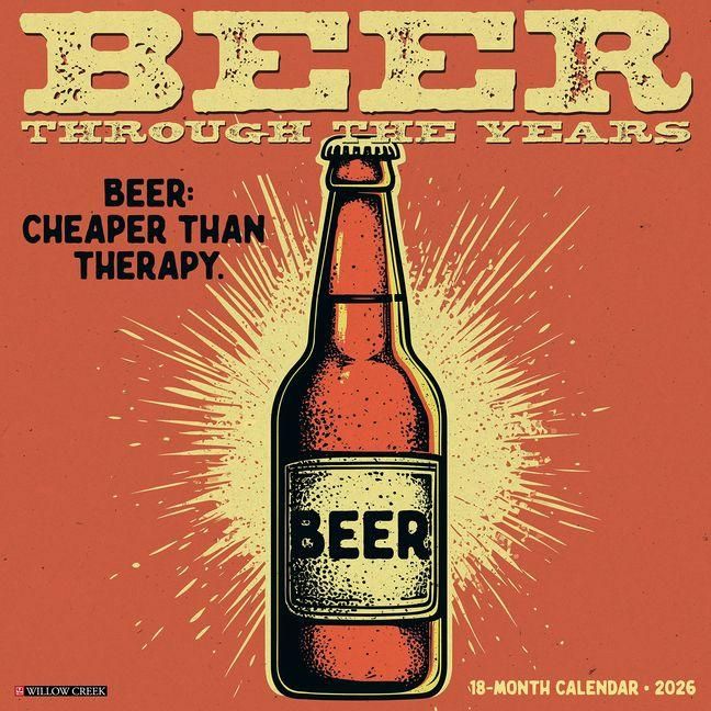 Produktbild: Beer--Through the Years 2026 Wall Calendar