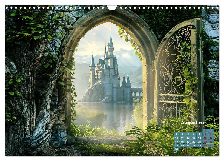Produktbild: T&uuml;ren, die Geschichten erz&auml;hlen (Wandkalender 2026 DIN A3 quer), CALVENDO Monatskalender