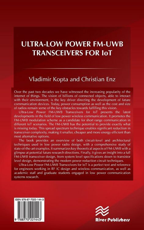 Produktbild: Ultra-Low Power FM-UWB Transceivers for IoT