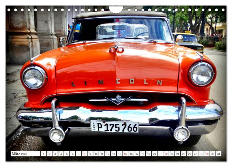 Produktbild: American Classics (Wandkalender 2026 DIN A4 quer), CALVENDO Monatskalender