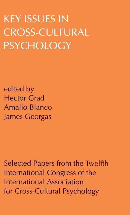 Produktbild: Key Issues in Cross-cultural Psychology