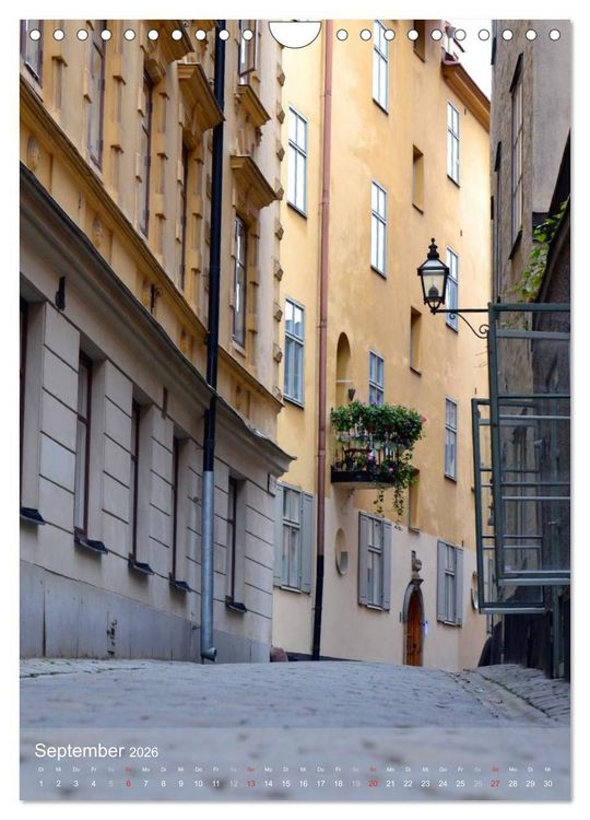 Produktbild: Stockholm - Stadtansichten (Wandkalender 2026 DIN A4 hoch), CALVENDO Monatskalender
