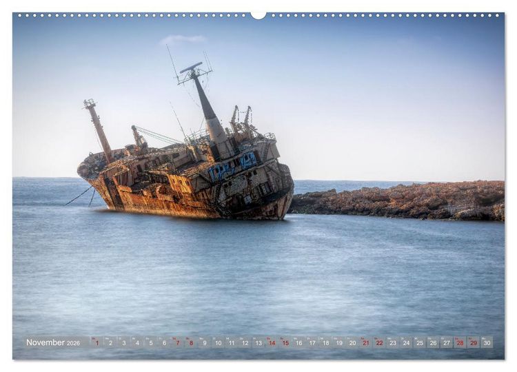 Produktbild: Zypern Geheimnisvolle Insel (hochwertiger Premium Wandkalender 2026 DIN A2 quer), Kunstdruck in Hochglanz