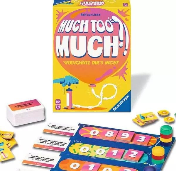 Produktbild: Much too much?! - Spiele f&uuml;r Erwachsene ab 14 Jahre