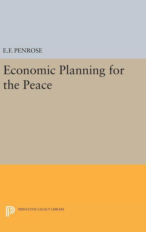 Produktbild: Economic Planning for the Peace