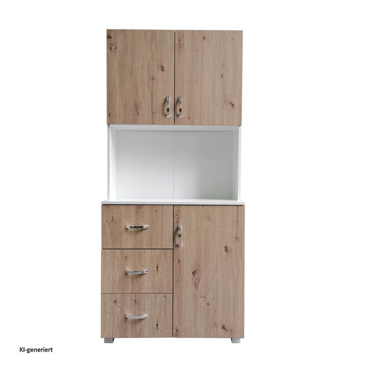 Produktbild: HTI-Living HTI-Living K&uuml;chenschrank Wei&szlig; Artisaneiche Blanca