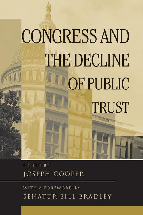 Produktbild: Congress And The Decline Of Public Trust