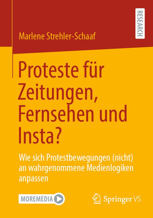 Produktbild: Proteste f&uuml;r Zeitungen, Fernsehen und Insta?