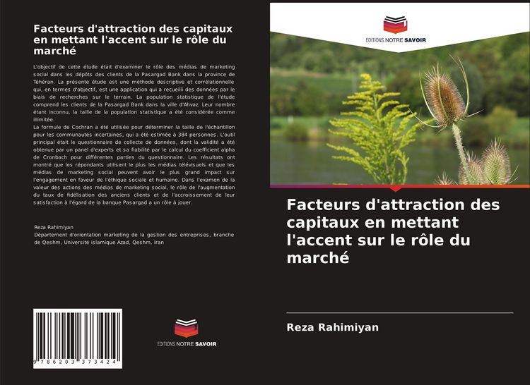 Produktbild: Facteurs d'attraction des capitaux en mettant l'accent sur le r&ocirc;le du march&eacute;