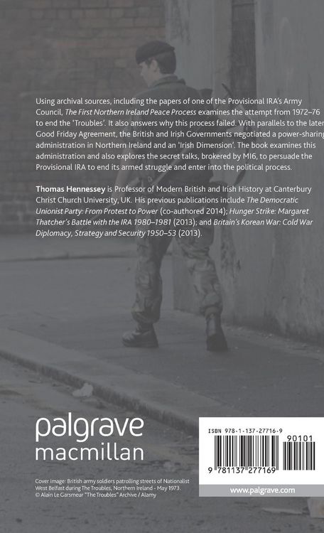 Produktbild: The First Northern Ireland Peace Process