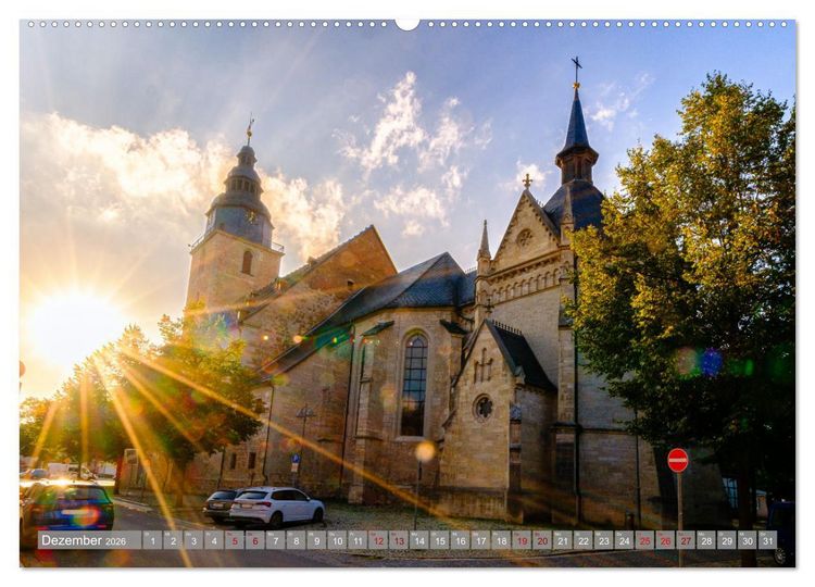 Produktbild: Ein Blick auf Sondershausen (hochwertiger Premium Wandkalender 2026 DIN A2 quer), Kunstdruck in Hochglanz