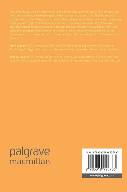 Produktbild: Tobacco Use and Intimate Relationships
