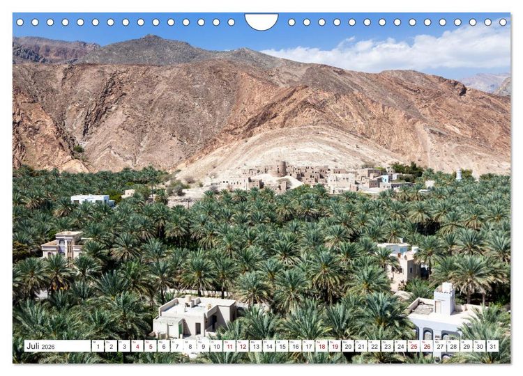 Produktbild: St&auml;dte und D&ouml;rfer, mal modern - mal exotisch (Wandkalender 2026 DIN A4 quer), CALVENDO Monatskalender