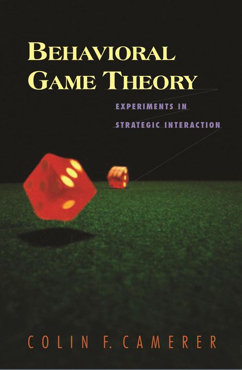 Produktbild: Behavioral Game Theory