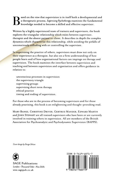 Produktbild: Supervising Psychotherapy