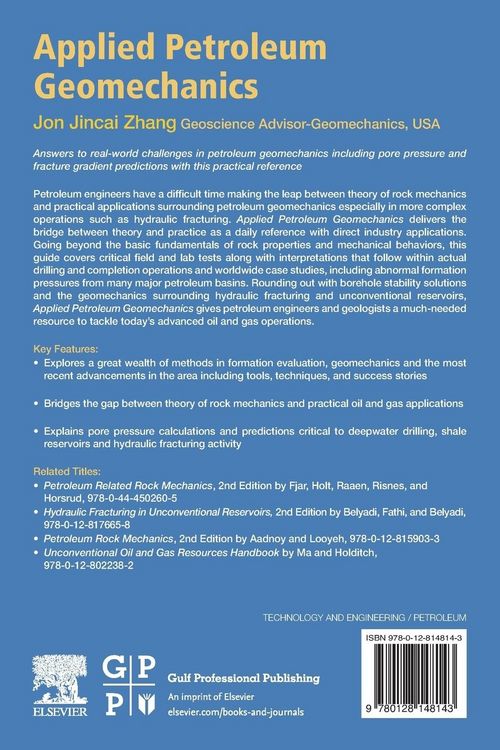 Produktbild: Applied Petroleum Geomechanics