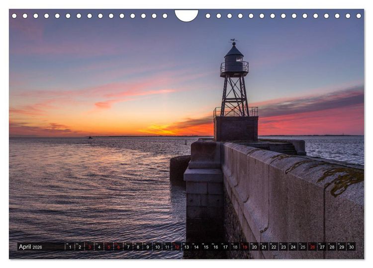 Produktbild: Wilhelmshaven maritim (Wandkalender 2026 DIN A4 quer), CALVENDO Monatskalender