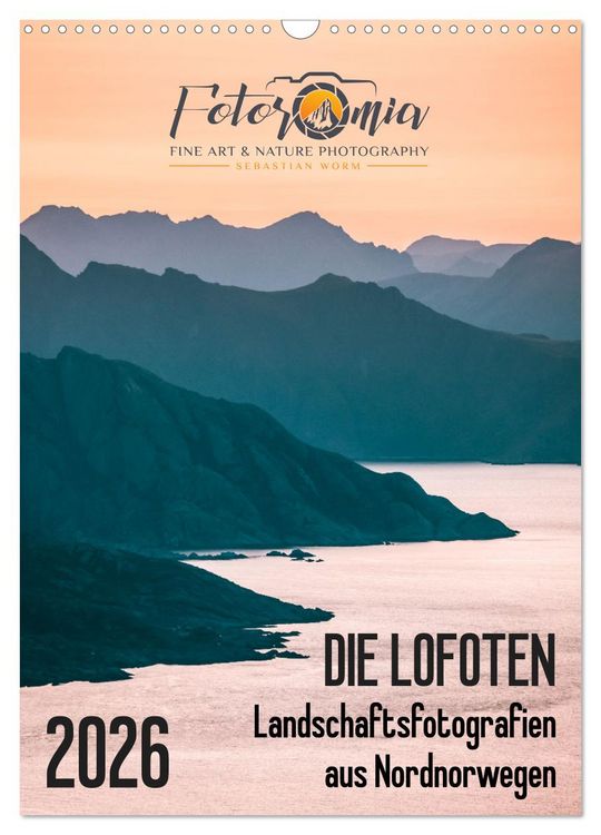 Produktbild: Die Lofoten &ndash; Landschaftsfotografien aus Nordnorwegen (Wandkalender 2026 DIN A3 hoch), CALVENDO Monatskalender