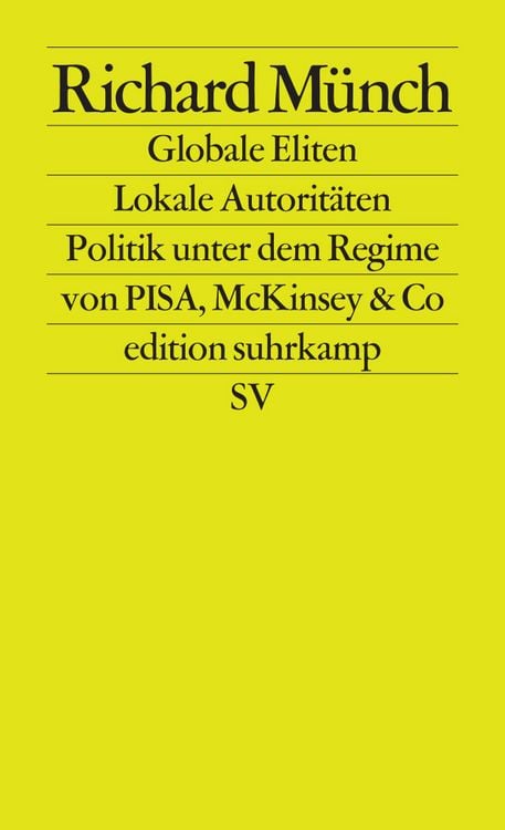 Produktbild: Globale Eliten, lokale Autorit&auml;ten