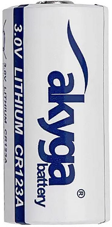 Produktbild: Akyga CR123 Fotobatterie CR123A Li-MnO2 1500 mAh 3V 1St.