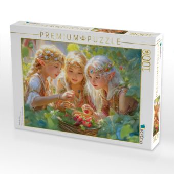 Produktbild: CALVENDO Puzzle Kinder der Elfen | 1000 Teile Lege-Gr&ouml;&szlig;e 64x48cm Foto-Puzzle f&uuml;r gl&uuml;ckliche Stunden
