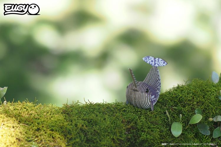 Produktbild: EUGY - 3D Bastelset Narwal
