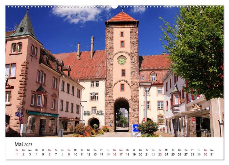 Produktbild: Wundersch&ouml;nes Villingen (hochwertiger Premium Wandkalender 2027 DIN A2 quer), Kunstdruck in Hochglanz