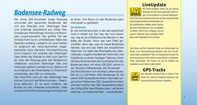 Produktbild: Bodensee-Radweg