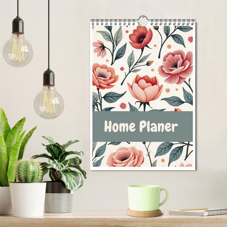 Produktbild: Home Planer (Wall Calendar 2026 DIN A4 portrait), CALVENDO 12 Month Wall Calendar