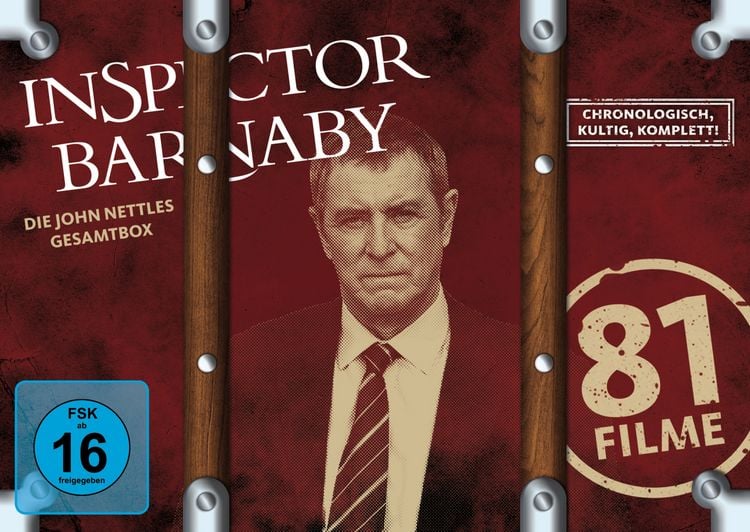 Produktbild: Inspector Barnaby - Die John Nettles Gesamtbox - Neuauflage [47 DVDs] (+ CD)