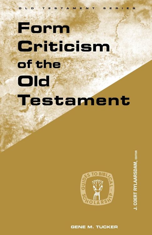 Produktbild: Form Criticism of Old Testamen